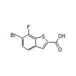 6-Bromo-7-fluorobenzothiophene-2-carboxylic Acid