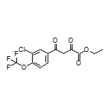 Ethyl 4-[3-Chloro-4-(trifluoromethoxy)phenyl]-2,4-dioxobutanoate