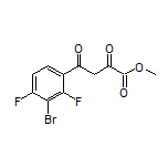 Methyl 4-(3-Bromo-2,4-difluorophenyl)-2,4-dioxobutanoate