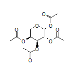 (3R,4S,5S)-Tetrahydro-2H-pyran-2,3,4,5-tetrayl Tetraacetate