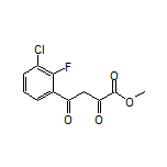 Methyl 4-(3-Chloro-2-fluorophenyl)-2,4-dioxobutanoate