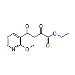 Ethyl 4-(2-Methoxy-3-pyridyl)-2,4-dioxobutanoate