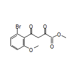 Methyl 4-(2-Bromo-6-methoxyphenyl)-2,4-dioxobutanoate