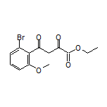 Ethyl 4-(2-Bromo-6-methoxyphenyl)-2,4-dioxobutanoate