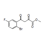 Methyl 4-(2-Bromo-5-fluorophenyl)-2,4-dioxobutanoate