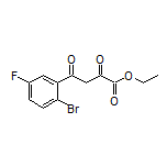 Ethyl 4-(2-Bromo-5-fluorophenyl)-2,4-dioxobutanoate