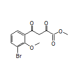 Methyl 4-(3-Bromo-2-methoxyphenyl)-2,4-dioxobutanoate