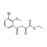 Ethyl 4-(3-Bromo-2-methoxyphenyl)-2,4-dioxobutanoate