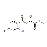 Methyl 4-(2-Chloro-4-fluorophenyl)-2,4-dioxobutanoate