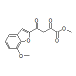 Methyl 4-(7-Methoxybenzofuran-2-yl)-2,4-dioxobutanoate