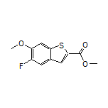 Methyl 5-Fluoro-6-methoxybenzothiophene-2-carboxylate