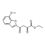 Ethyl 4-(7-Methoxybenzofuran-2-yl)-2,4-dioxobutanoate