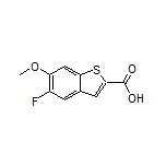 5-Fluoro-6-methoxybenzothiophene-2-carboxylic Acid