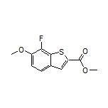 Methyl 7-Fluoro-6-methoxybenzothiophene-2-carboxylate