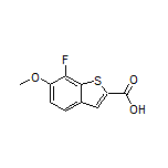 7-Fluoro-6-methoxybenzothiophene-2-carboxylic Acid