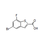 5-Bromo-7-fluorobenzothiophene-2-carboxylic Acid