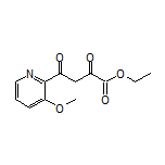 Ethyl 4-(3-Methoxy-2-pyridyl)-2,4-dioxobutanoate