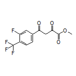 Methyl 4-[3-Fluoro-4-(trifluoromethyl)phenyl]-2,4-dioxobutanoate