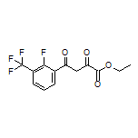 Ethyl 4-[2-Fluoro-3-(trifluoromethyl)phenyl]-2,4-dioxobutanoate