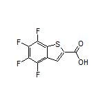 4,5,6,7-Tetrafluorobenzothiophene-2-carboxylic Acid