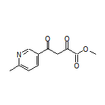 Methyl 4-(6-Methyl-3-pyridyl)-2,4-dioxobutanoate