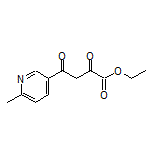 Ethyl 4-(6-Methyl-3-pyridyl)-2,4-dioxobutanoate