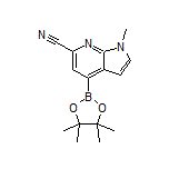 6-Cyano-1-methyl-7-azaindole-4-boronic Acid Pinacol Ester