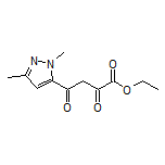 Ethyl 4-(1,3-Dimethyl-5-pyrazolyl)-2,4-dioxobutanoate