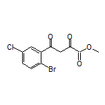 Methyl 4-(2-Bromo-5-chlorophenyl)-2,4-dioxobutanoate