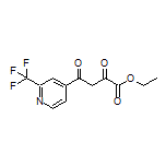 Ethyl 2,4-Dioxo-4-[2-(trifluoromethyl)-4-pyridyl]butanoate