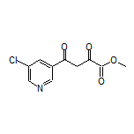 Methyl 4-(5-Chloro-3-pyridyl)-2,4-dioxobutanoate