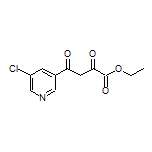 Ethyl 4-(5-Chloro-3-pyridyl)-2,4-dioxobutanoate