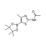 2-Acetamido-4-methylthiazole-5-boronic Acid Pinacol Ester