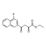 Ethyl 4-(4-Fluoro-2-naphthyl)-2,4-dioxobutanoate