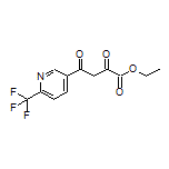 Ethyl 2,4-Dioxo-4-[6-(trifluoromethyl)-3-pyridyl]butanoate