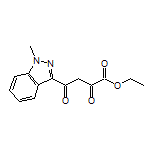 Ethyl 4-(1-Methyl-3-indazolyl)-2,4-dioxobutanoate