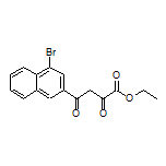 Ethyl 4-(4-Bromo-2-naphthyl)-2,4-dioxobutanoate