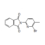 2-(6-Bromo-5-methyl-2-pyridyl)isoindoline-1,3-dione