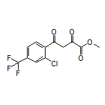 Methyl 4-[2-Chloro-4-(trifluoromethyl)phenyl]-2,4-dioxobutanoate