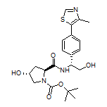 (2S,4R)-1-Boc-4-hydroxy-N-[(R)-2-hydroxy-1-[4-(4-methyl-5-thiazolyl)phenyl]ethyl]pyrrolidine-2-carboxamide