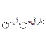 3-(2-Boc-hydrazinyl)-1-Cbz-piperidine