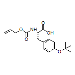 (S)-2-[[(Allyloxy)carbonyl]amino]-3-[4-(tert-butoxy)phenyl]propanoic Acid