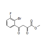 Methyl 4-(2-Bromo-3-fluorophenyl)-2,4-dioxobutanoate