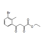 Ethyl 4-(3-Bromo-2-methylphenyl)-2,4-dioxobutanoate