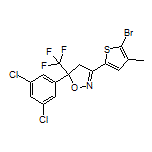 3-(5-Bromo-4-methyl-2-thienyl)-5-(3,5-dichlorophenyl)-5-(trifluoromethyl)-4,5-dihydroisoxazole