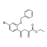 Ethyl 4-[2-(Benzyloxy)-4-bromophenyl]-2,4-dioxobutanoate