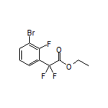 Ethyl 2-(3-Bromo-2-fluorophenyl)-2,2-difluoroacetate