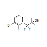 1-(3-Bromo-2-fluorophenyl)-1,1-difluoro-2-methyl-2-propanol