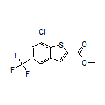 Methyl 7-Chloro-5-(trifluoromethyl)benzothiophene-2-carboxylate