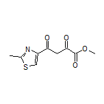 Methyl 4-(2-Methyl-4-thiazolyl)-2,4-dioxobutanoate